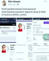 Our Web of Science profile 2023