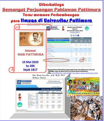 Selamat Hari Pattimura 15 Mei 2023